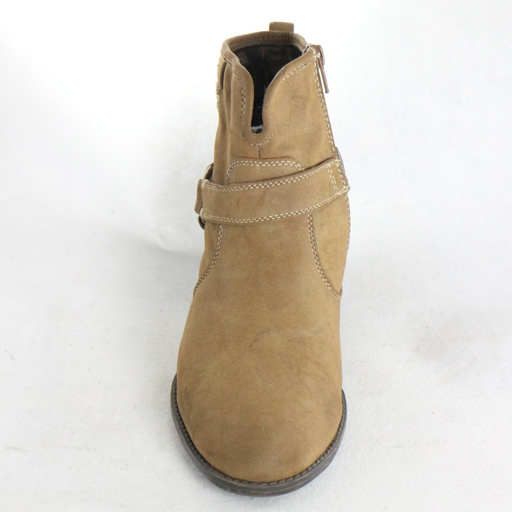 CLIFFS by WHITE MOUNTAIN Ruby Suede Zip Up Booties - Picture 3 of 8